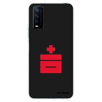 Picasee silikónový prehľadný obal pre Vivo Y11s - Le Plastenciaga