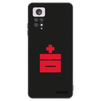 Picasee silikónový čierny obal pre Xiaomi Redmi Note 11 - Le Plastenciaga