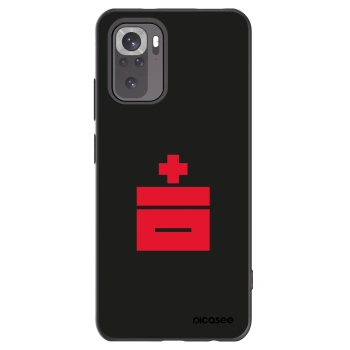 Picasee silikónový čierny obal pre Xiaomi Redmi Note 11S 4G - Le Plastenciaga