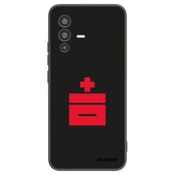 Picasee silikónový čierny obal pre Vivo V23 5G - Le Plastenciaga