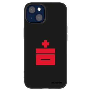 Picasee silikónový čierny obal pre Apple iPhone 14 - Le Plastenciaga