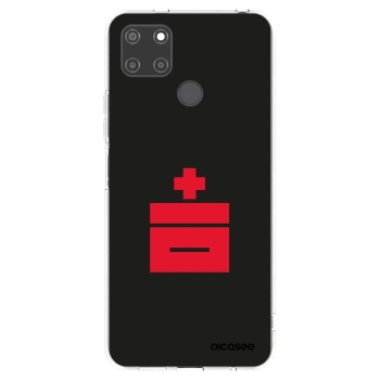 Picasee silikónový prehľadný obal pre Realme C21Y - Le Plastenciaga