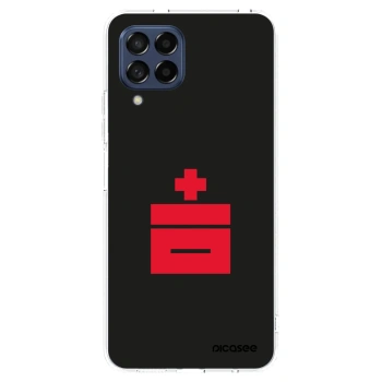 Picasee silikónový prehľadný obal pre Samsung Galaxy M53 5G - Le Plastenciaga
