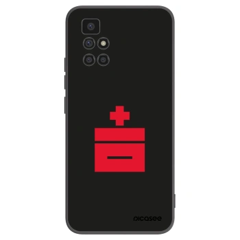 Picasee silikónový čierny obal pre Xiaomi Redmi 10 (2022) - Le Plastenciaga