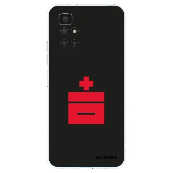 Picasee silikónový prehľadný obal pre Xiaomi Redmi 10 (2022) - Le Plastenciaga
