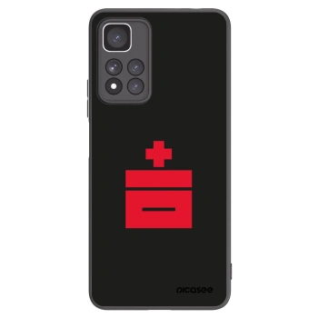 Picasee silikónový čierny obal pre Xiaomi Redmi Note 11 Pro+ 5G - Le Plastenciaga