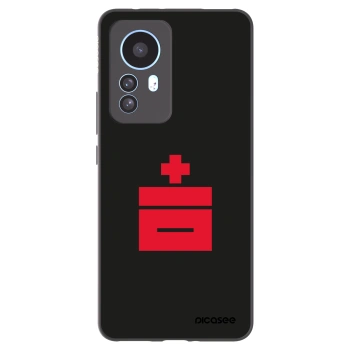 Picasee silikónový čierny obal pre Xiaomi 12T Pro - Le Plastenciaga