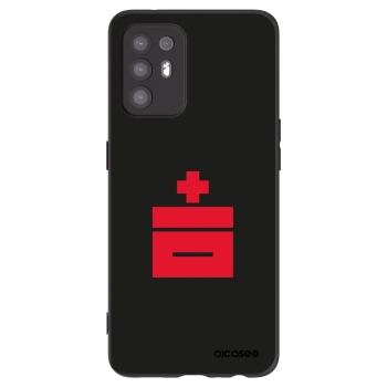 Picasee silikónový čierny obal pre OPPO A94 5G - Le Plastenciaga