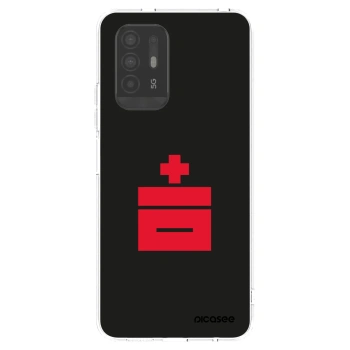 Picasee silikónový prehľadný obal pre OPPO A94 5G - Le Plastenciaga