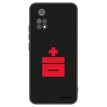 Picasee silikónový čierny obal pre Xiaomi Poco M4 Pro - Le Plastenciaga