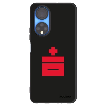 Picasee silikónový čierny obal pre Honor X7 - Le Plastenciaga