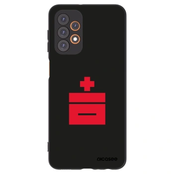 Picasee silikónový čierny obal pre Samsung Galaxy A23 A235F 4G - Le Plastenciaga