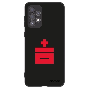 Picasee silikónový čierny obal pre Samsung Galaxy A73 5G - Le Plastenciaga
