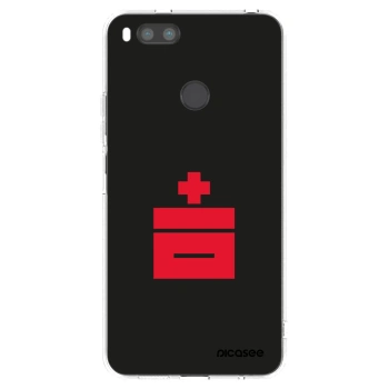 Picasee silikónový prehľadný obal pre Xiaomi Redmi A1 - Le Plastenciaga