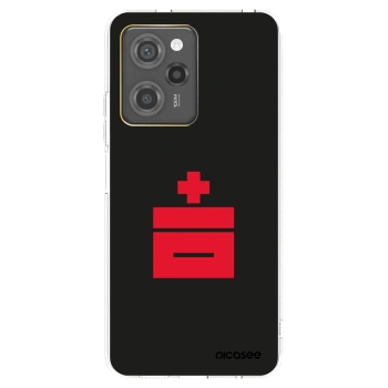 Picasee silikónový čierny obal pre Xiaomi Poco X5 Pro - Le Plastenciaga