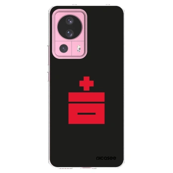 Picasee silikónový prehľadný obal pre Xiaomi 13 Lite - Le Plastenciaga