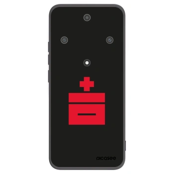 Picasee silikónový čierny obal pre Honor Magic5 Lite 5G - Le Plastenciaga