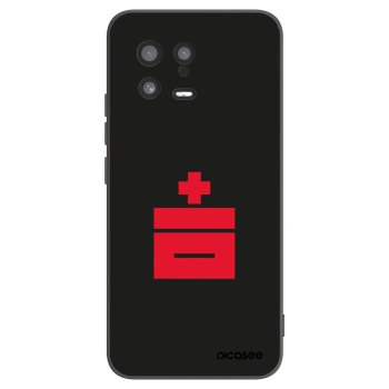 Picasee silikónový čierny obal pre Xiaomi 13 - Le Plastenciaga