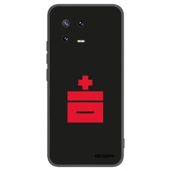Picasee silikónový čierny obal pre Xiaomi 13 Pro - Le Plastenciaga