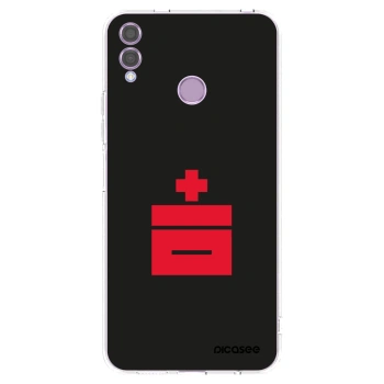 Picasee silikónový prehľadný obal pre Honor 8X - Le Plastenciaga