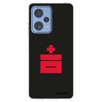 Picasee silikónový prehľadný obal pre Xiaomi Redmi Note 12 Pro 5G - Le Plastenciaga