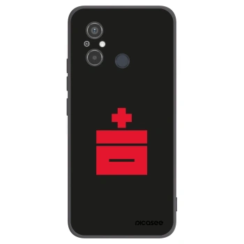 Picasee silikónový čierny obal pre Xiaomi Redmi 12C - Le Plastenciaga