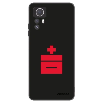 Picasee silikónový čierny obal pre Xiaomi Redmi Note 12S - Le Plastenciaga