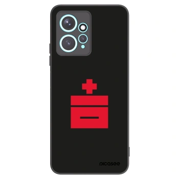 Picasee silikónový čierny obal pre Xiaomi Redmi Note 12 4G - Le Plastenciaga