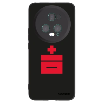 Picasee silikónový čierny obal pre Honor Magic5 Pro - Le Plastenciaga