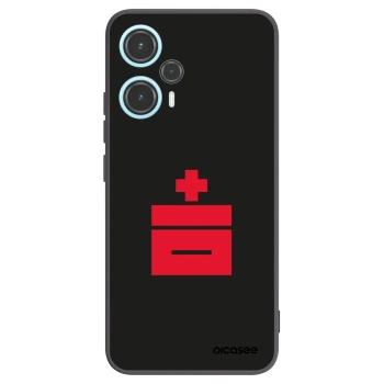 Picasee silikónový čierny obal pre Xiaomi Poco F5 - Le Plastenciaga