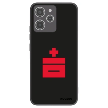 Picasee silikónový čierny obal pre Xiaomi Redmi 12 4G - Le Plastenciaga