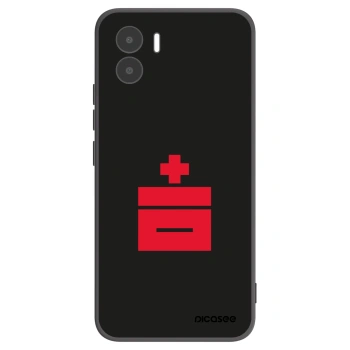 Picasee silikónový čierny obal pre Xiaomi Redmi A2 - Le Plastenciaga