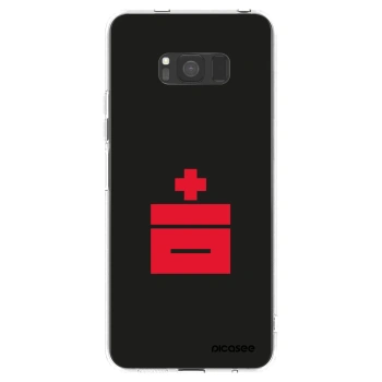 Picasee silikónový prehľadný obal pre Samsung Galaxy S8 G950F - Le Plastenciaga