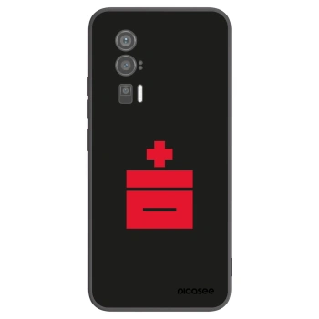 Picasee silikónový čierny obal pre Xiaomi Poco F5 Pro 5G - Le Plastenciaga