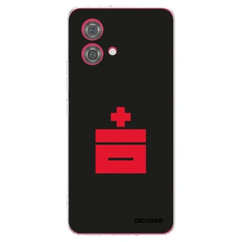 Picasee silikónový prehľadný obal pre Motorola Moto G84 5G - Le Plastenciaga