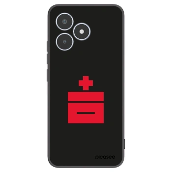 Picasee silikónový čierny obal pre Realme C53 - Le Plastenciaga