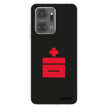 Picasee silikónový prehľadný obal pre Honor X7a - Le Plastenciaga
