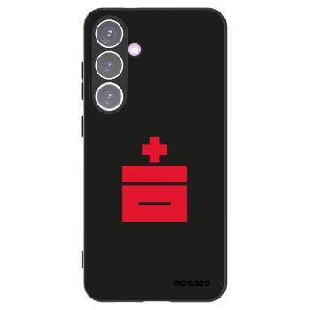 Picasee silikónový čierny obal pre Samsung Galaxy S24+ S926B 5G - Le Plastenciaga