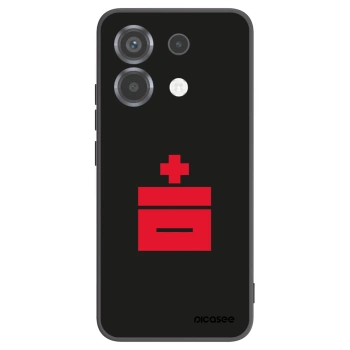 Picasee silikónový čierny obal pre Xiaomi Poco X6 - Le Plastenciaga
