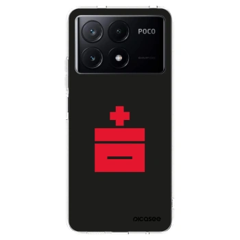 Picasee silikónový prehľadný obal pre Xiaomi Poco X6 Pro - Le Plastenciaga