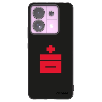 Picasee silikónový čierny obal pre Xiaomi Redmi Note 13 Pro 5G - Le Plastenciaga