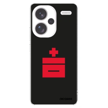 Picasee silikónový prehľadný obal pre Xiaomi Redmi Note 13 Pro+ 5G - Le Plastenciaga