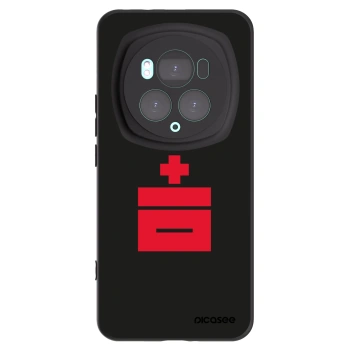 Picasee silikónový čierny obal pre Honor Magic6 Pro - Le Plastenciaga