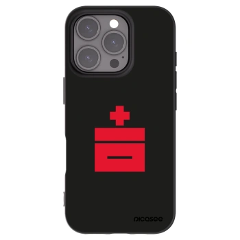 Picasee silikónový čierny obal pre Apple iPhone 16 Pro - Le Plastenciaga