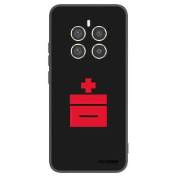 Picasee silikónový čierny obal pre Realme 12 Pro 5G - Le Plastenciaga