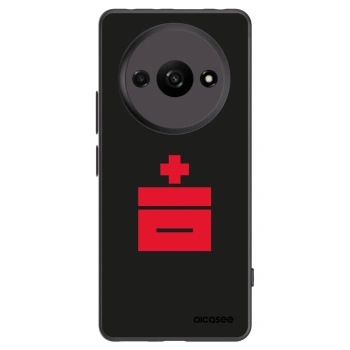 Picasee silikónový čierny obal pre Xiaomi Redmi A3 - Le Plastenciaga