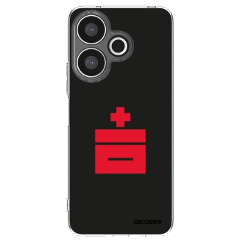Picasee silikónový prehľadný obal pre Xiaomi Redmi 13 4G - Le Plastenciaga