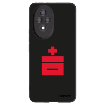 Picasee silikónový čierny obal pre Honor 200 Pro 5G - Le Plastenciaga