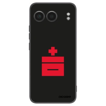 Picasee silikónový čierny obal pre OnePlus Nord 4 - Le Plastenciaga