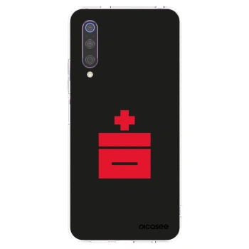 Picasee silikónový prehľadný obal pre Xiaomi Mi 9 - Le Plastenciaga